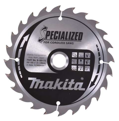 Billede af MAKITA HM KLINGER 165X20 SPECIALIZED